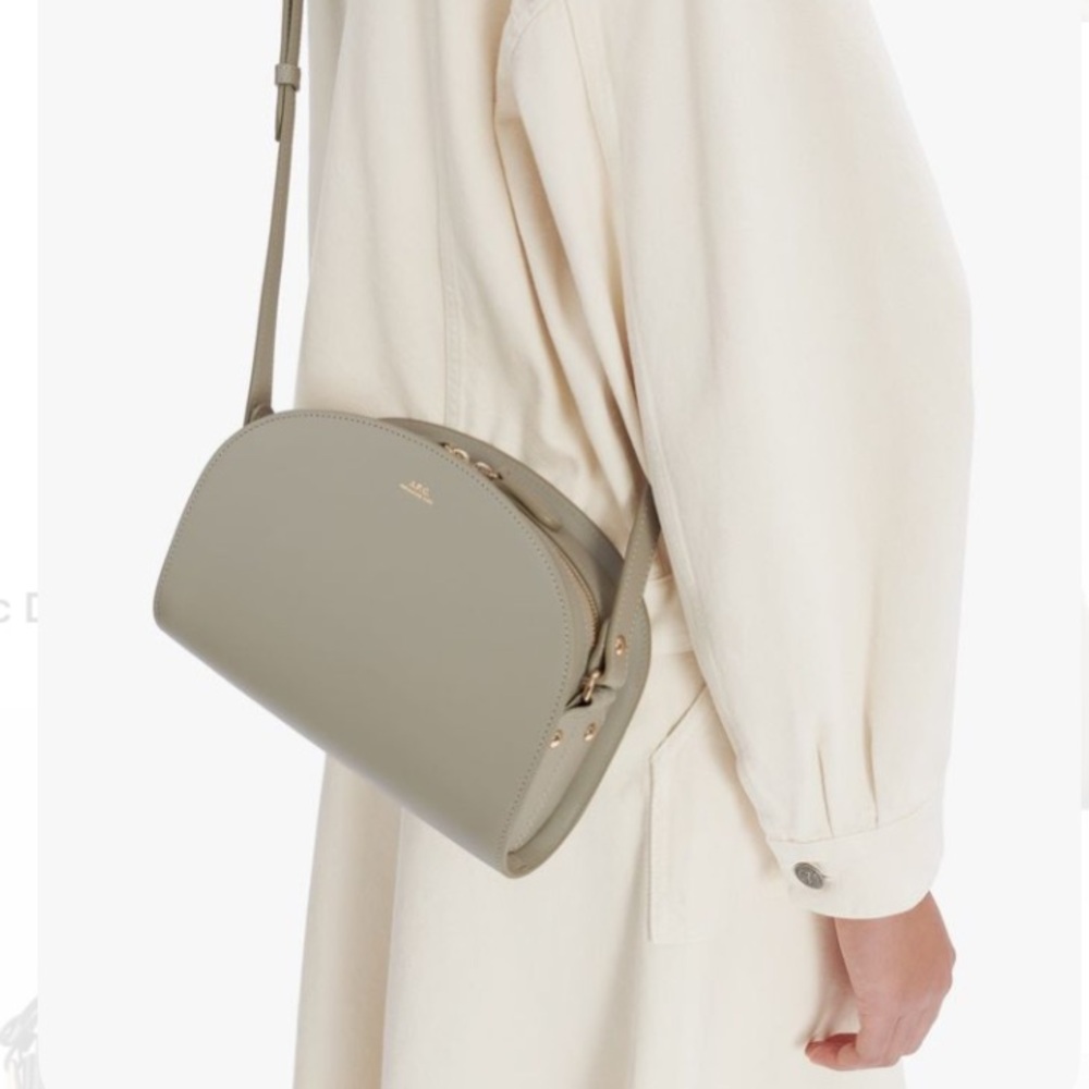 Authentic A.P.C. Demi-Lune bag
